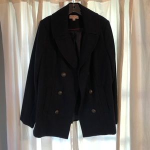 Merona Navy Blue Pea Coat